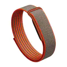 Front. Dteck - Dteck Nylon Band for Google Fitbit Air, Soft Breathable Woven Sport Strap Replacement Wristband - Orange.
