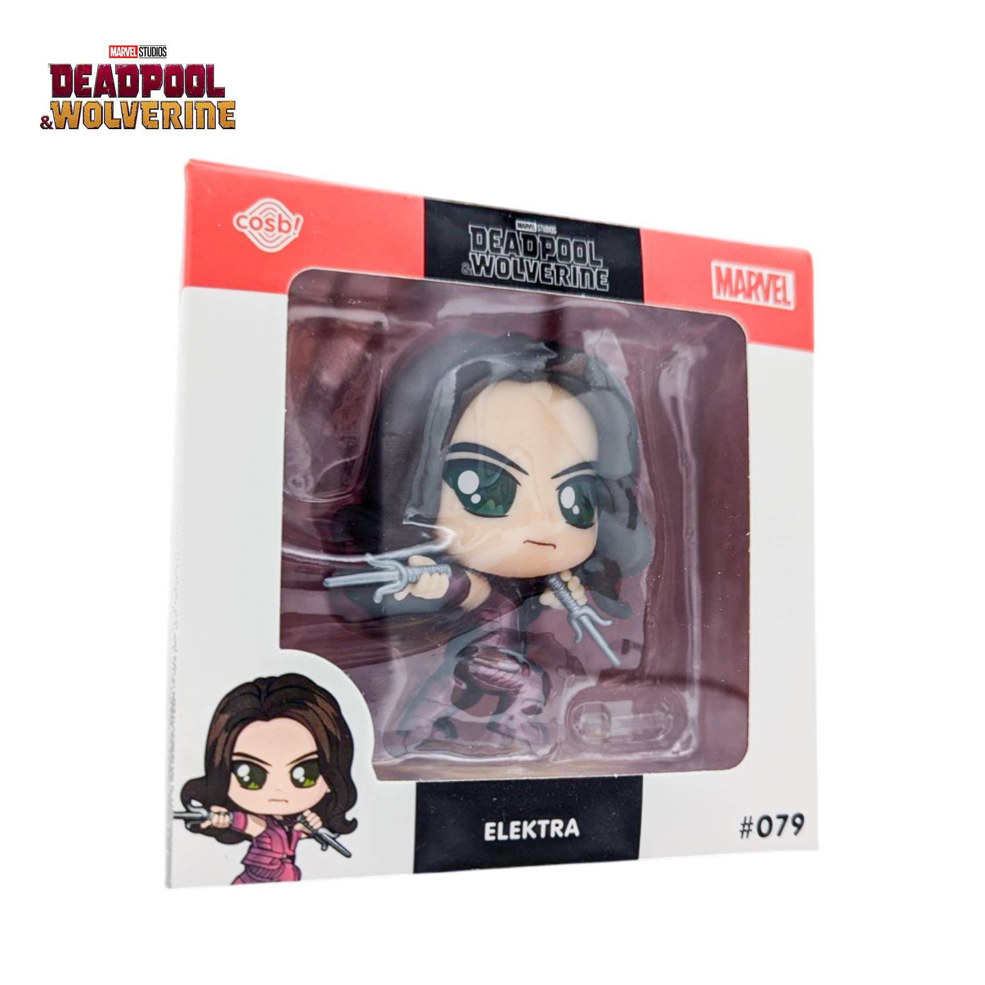 MARVEL STUDIOS DEADPOOL & WOLVERINE cosb! - DEADPOOL WOLVERINE MARVEL ELEKTRA #079