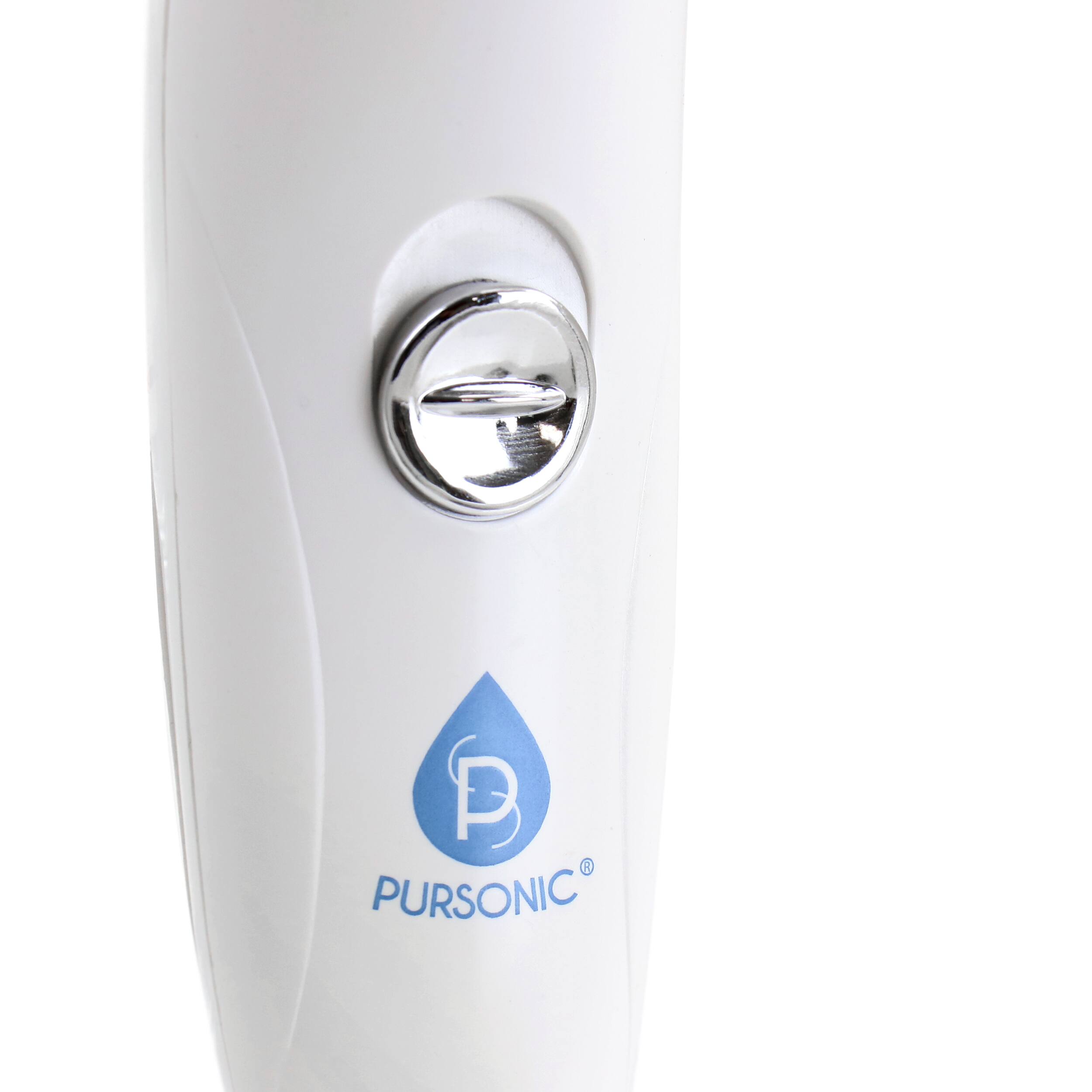 Alt View 3. Pursonic - Pursonic PHR4 Blackhead Remover Pore Vacuum with 4 Suction Heads - White.