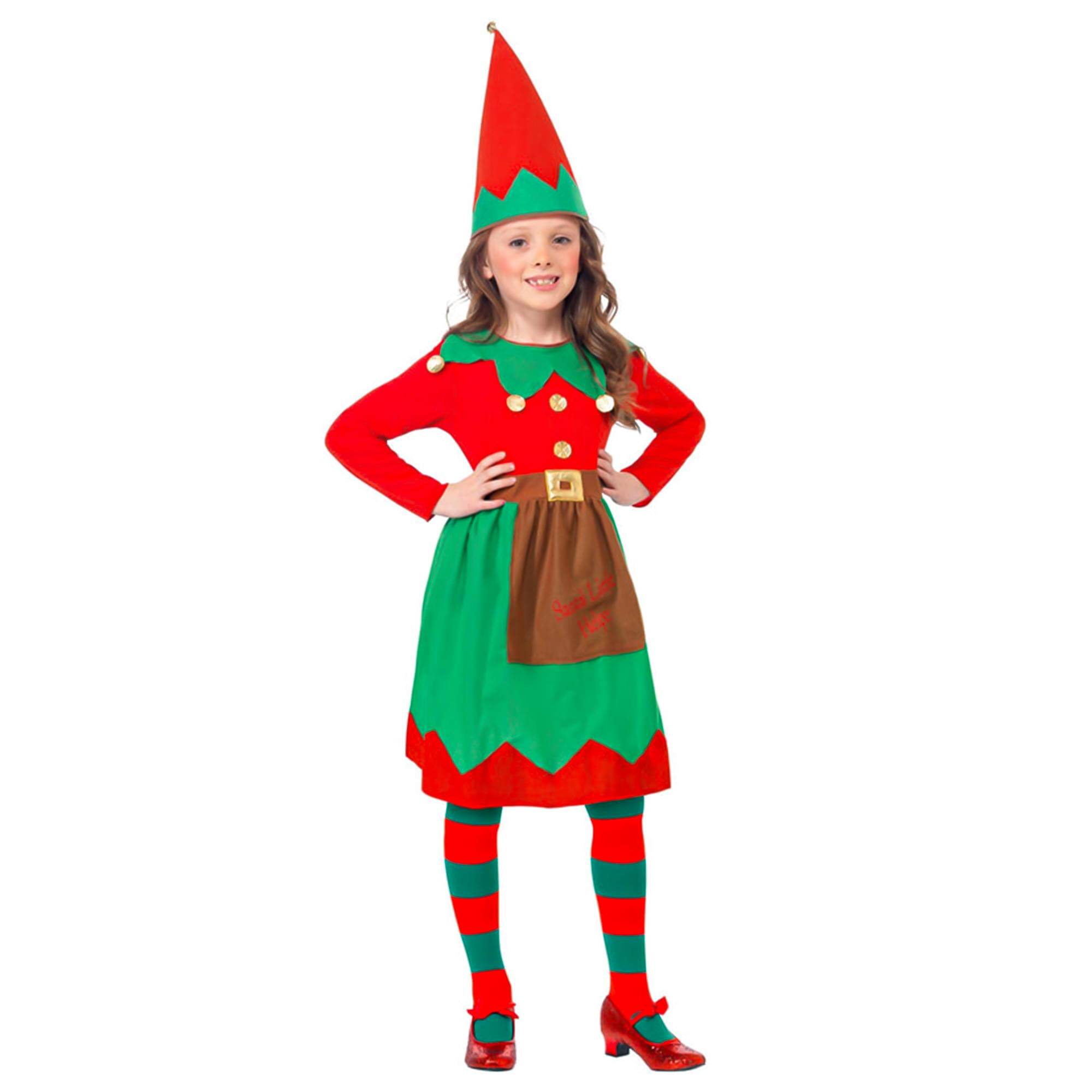 Smiffys - Santas Little Helper Years Child Costume Medium - Multi-Colored