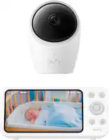 eufy - E21 Baby Monitor with 4K Camera and Charging Base - White - Front_Zoom