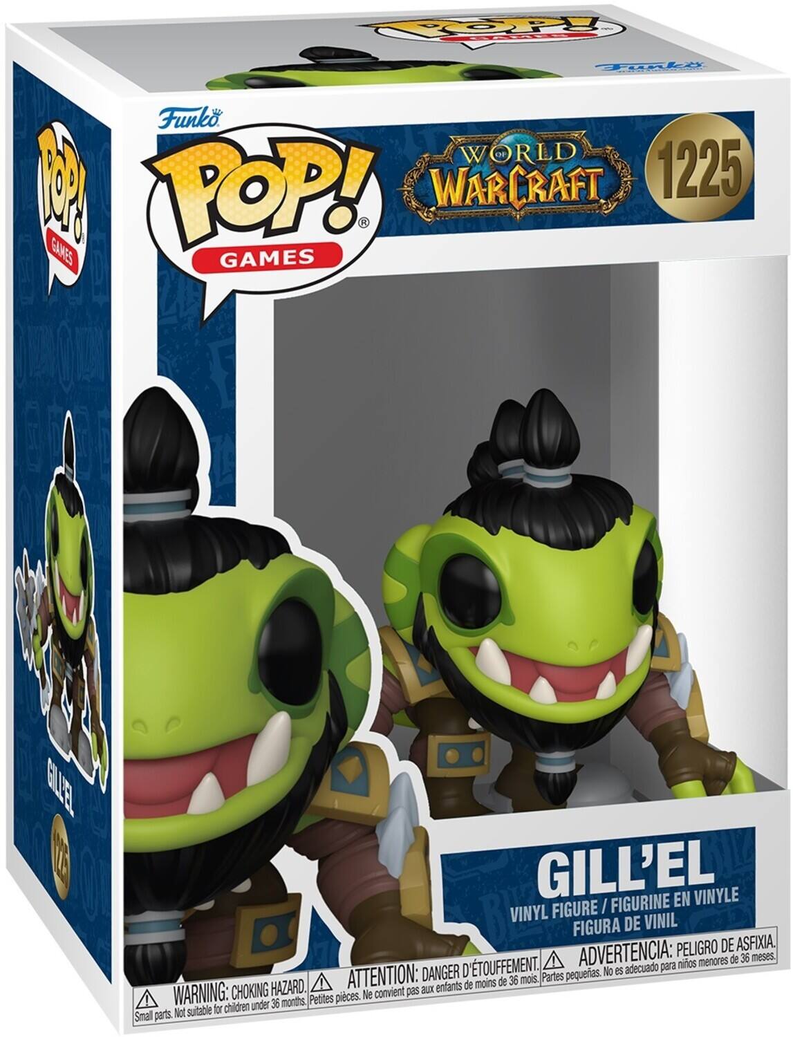 Funko POP! WORLD WARCRAFT 1225 GAMES GAMES SILEL GILL'EL EN VINYLE VINYL FIGURE / FIGURINE FIGURA DE VINIL PELIGRO DE ASFIXIA. D'TOUFFEMENT. ADVERTENCIA: para niños menores de 36 meses. DANGER pequeñas. No es adecuado HAZARD. 1 ATTENTION: enfants de moins de 36 mois Partes WARNING: CHOKING e convient pas aux under 36 months Petites pieces. Not suitable for children Small parts.