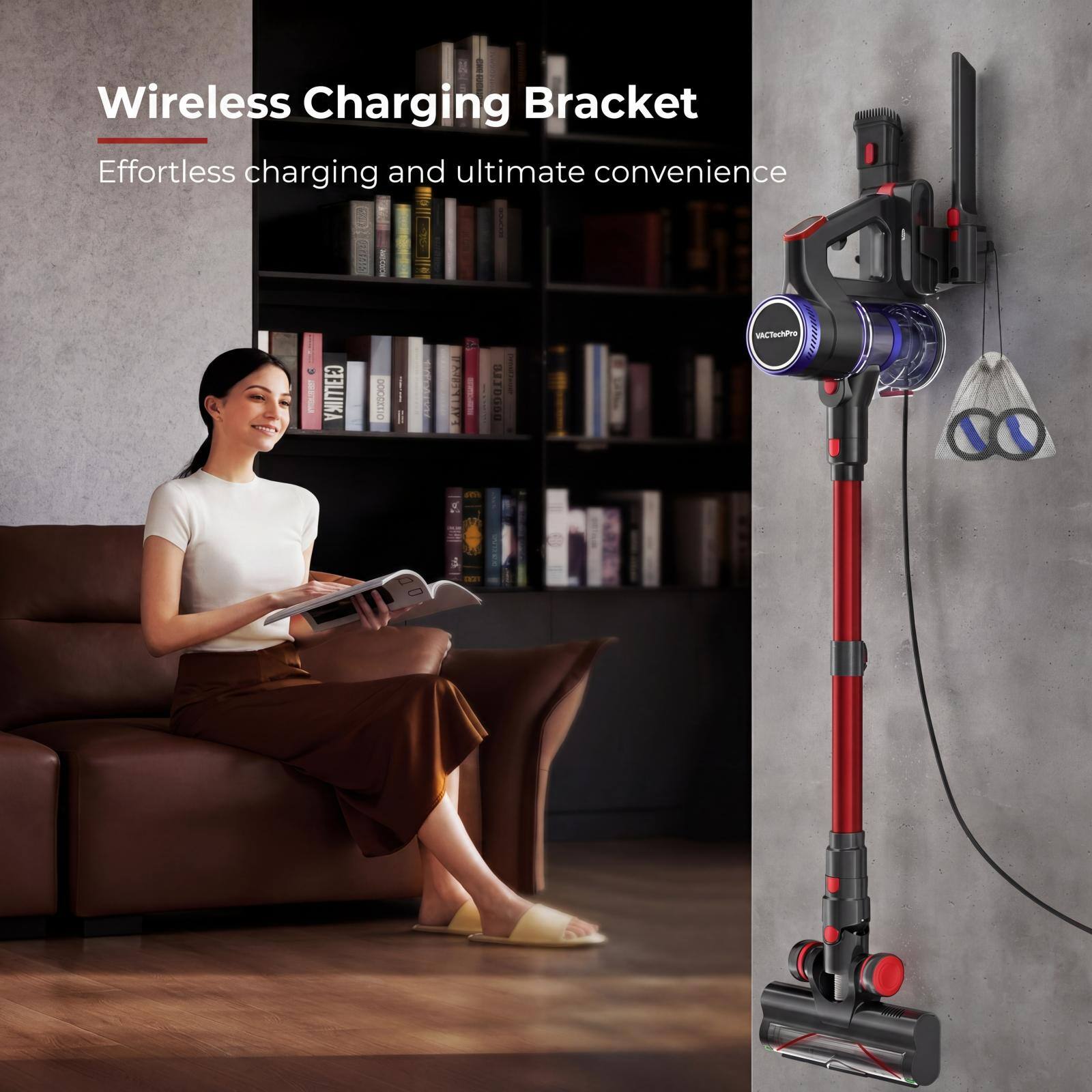 Wireless Charging Bracket  
Effortless charging and ultimate convenience