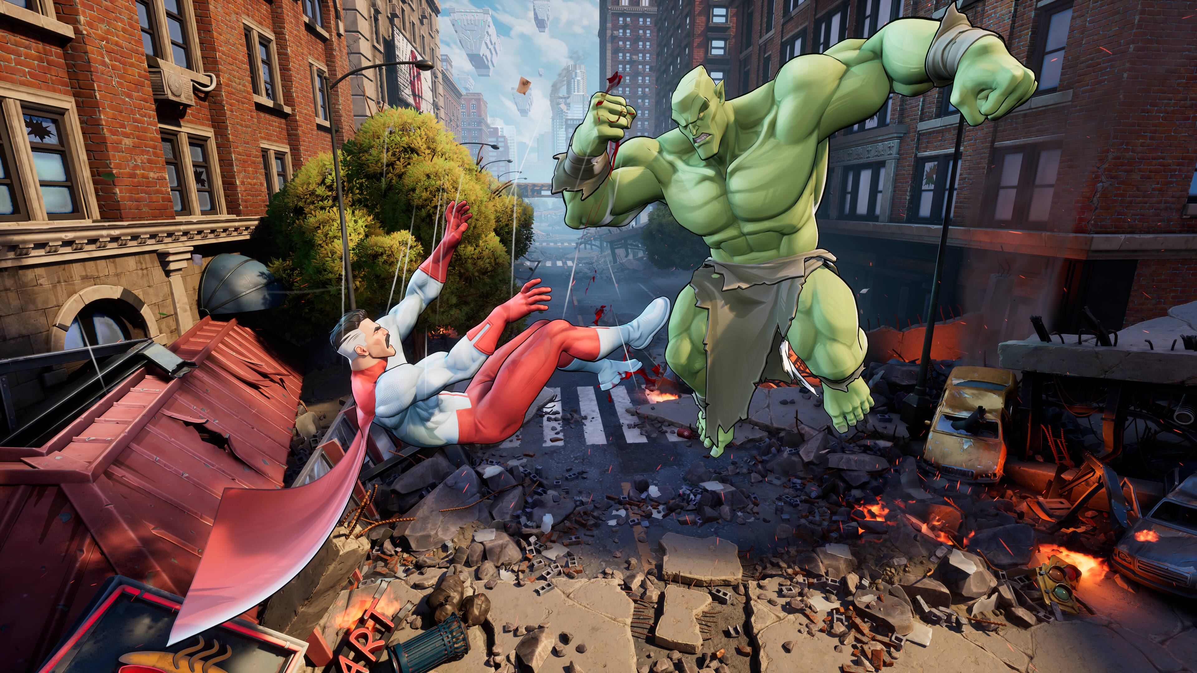 Left. Skybound - Invincible VS.