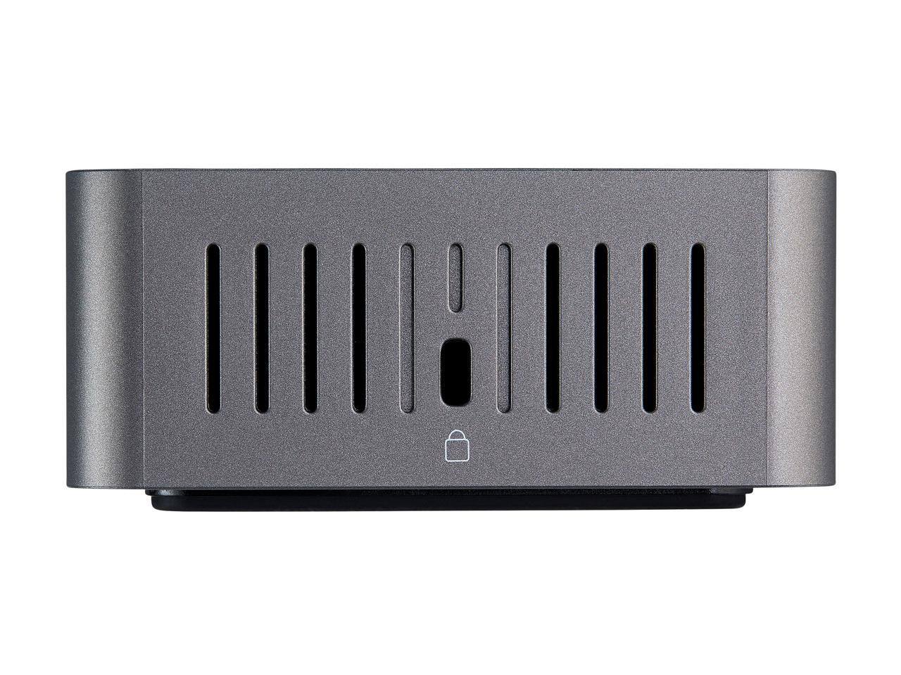 Alt View 7. StarTech.com - USB-C & USB-A Dock - Triple 4K 60Hz Monitor Dock w/ DP/HDMI, 85W PD, 6x USB 10Gbps, GbE & Audio (DK31C3HDPD).