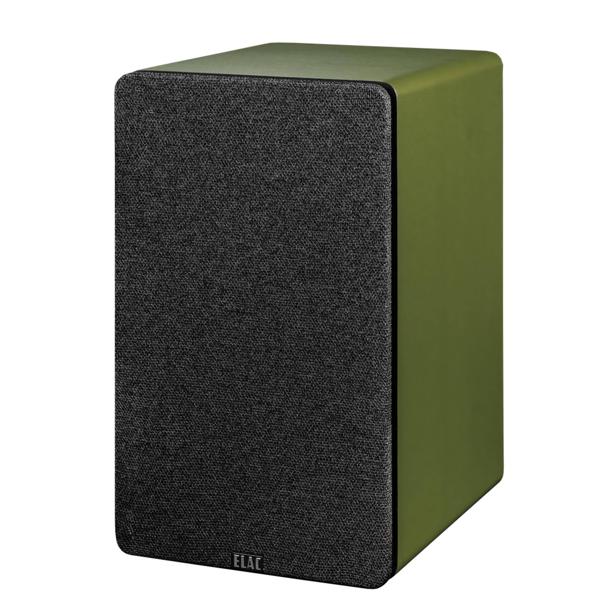 Alt View 4. ELAC - ELAC DCB61-OL Debut ConneX Powered Speaker - Olive - Black/Gray.