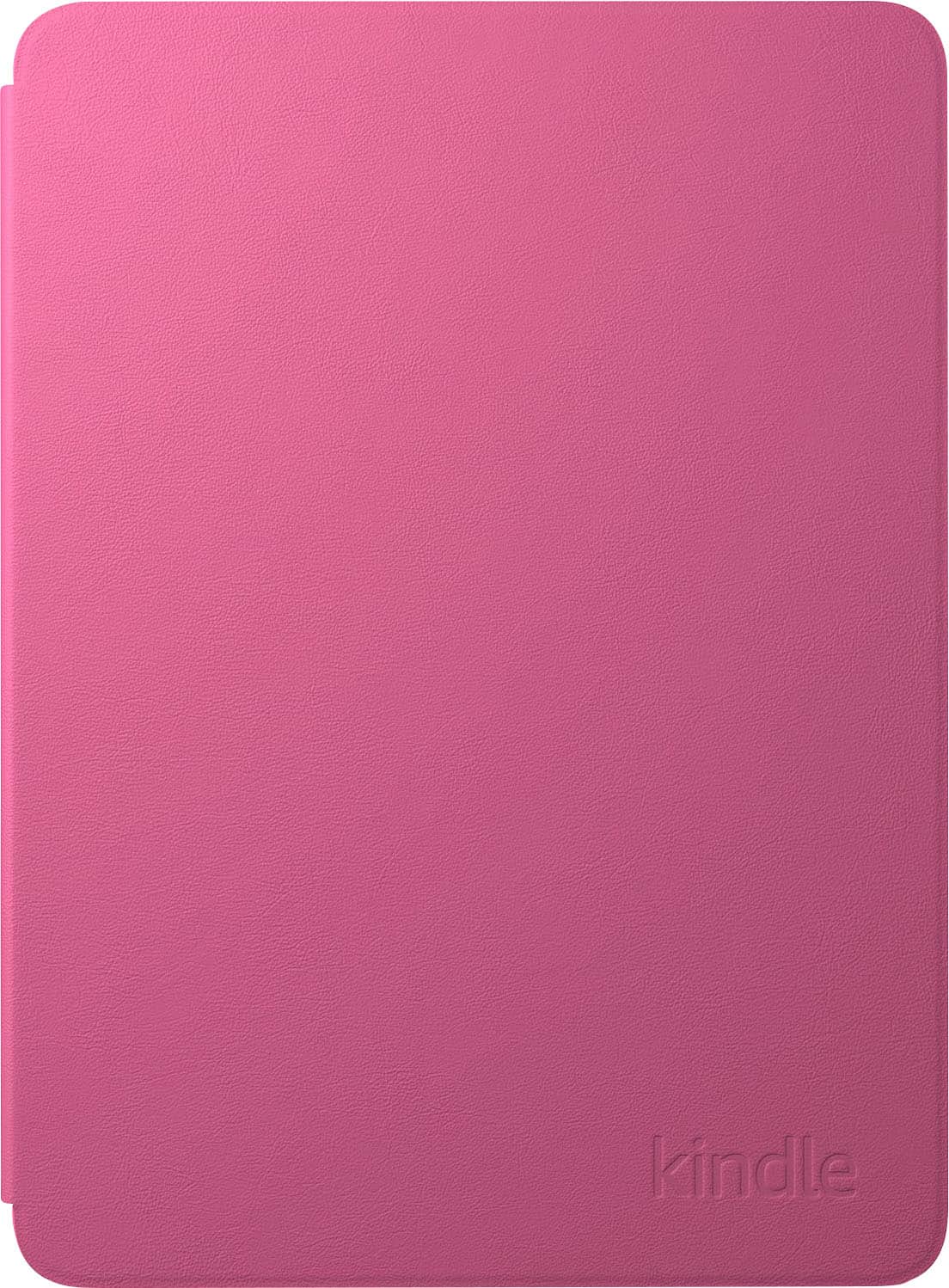Front. Amazon - Kindle Paperwhite/Colorsoft Case, Plant-Based Leather, Lightweight Protective Cover - Raspberry.