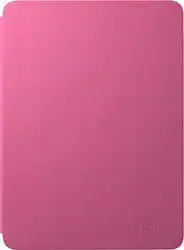 Amazon - Kindle Paperwhite/Colorsoft Case, Plant-Based Leather, Lightweight Protective Cover - Raspberry - Front_Zoom