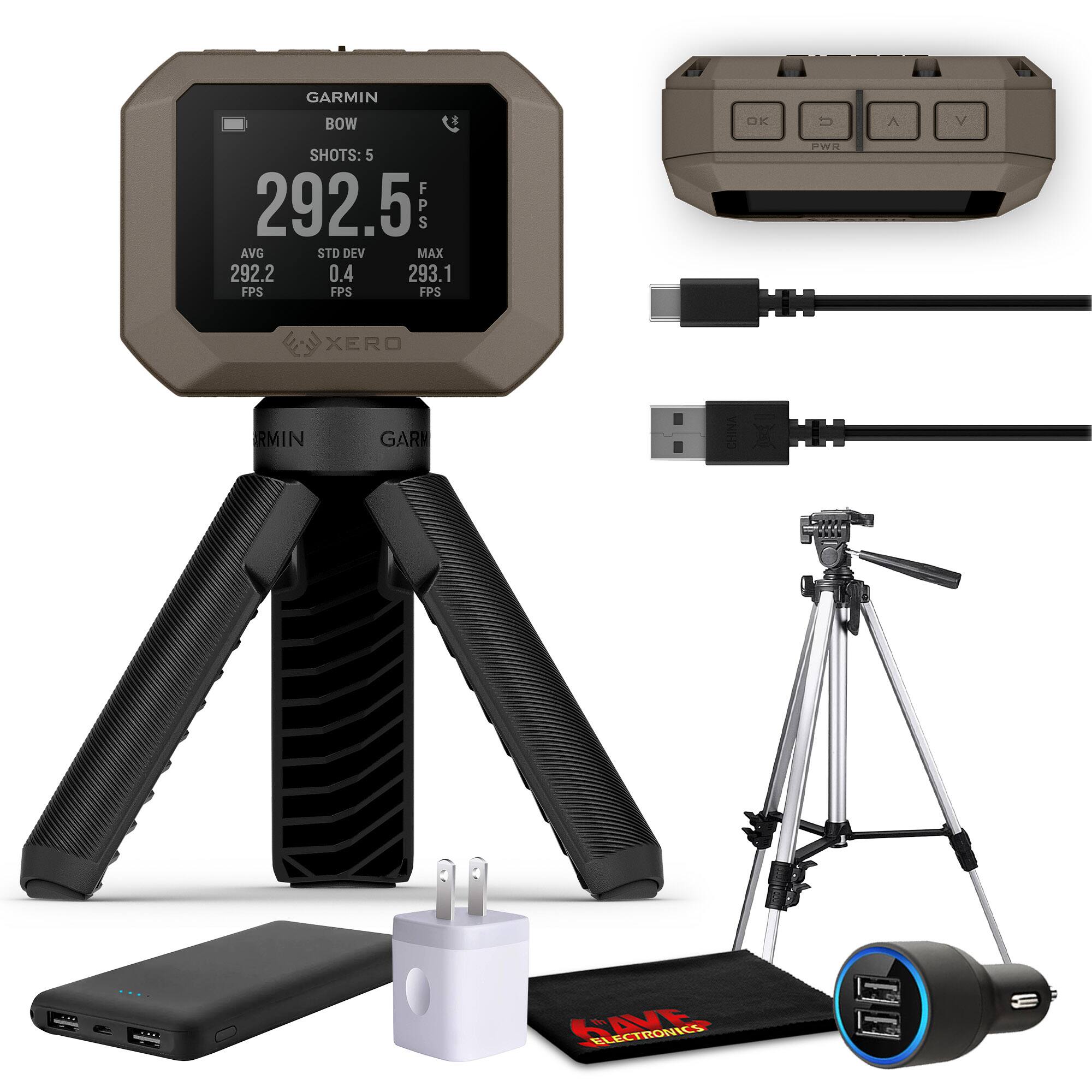 Garmin - Xero C1 Pro Ballistic Precision Chronograph Bundle - +Tripod+More