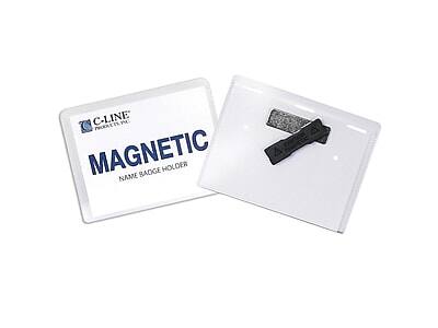 C-LINE PRODUCTS  
MAGNETIC  
NAME BADGE HOLDER