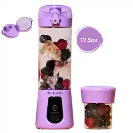 BLENDi - Pro+ 120W 17‑oz Portable Personal Blender for Smoothies & Ice Crushing - Purple