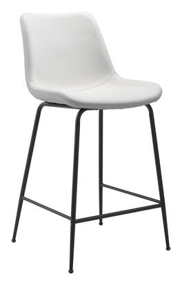 Hivvago - Byron Counter Stool - White