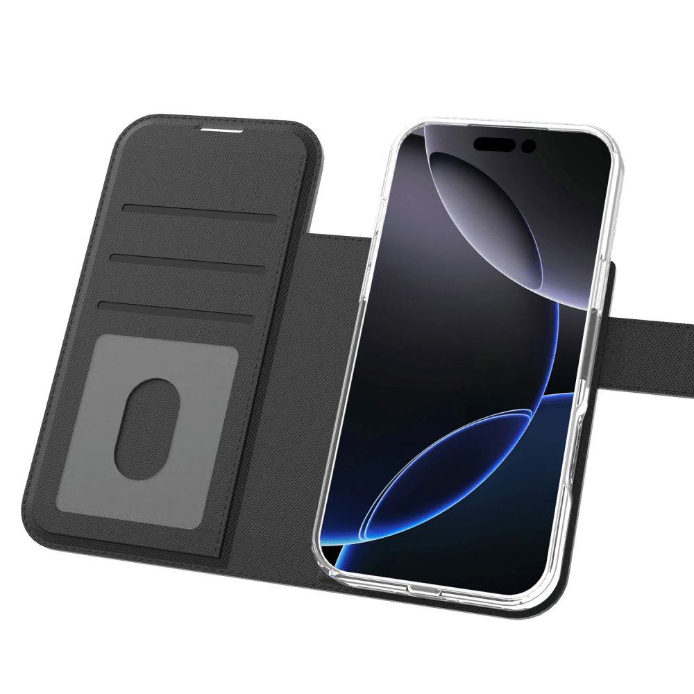 Alt View 4. Prodigee - Flex Folio MagSafe Case for Apple iPhone 18 Pro / 17 Pro - Black.