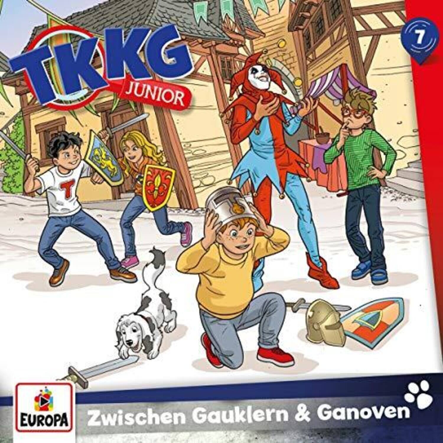 TKKG JUNIOR  
Zwischen Gaukler & Ganoven  

EUROPA
