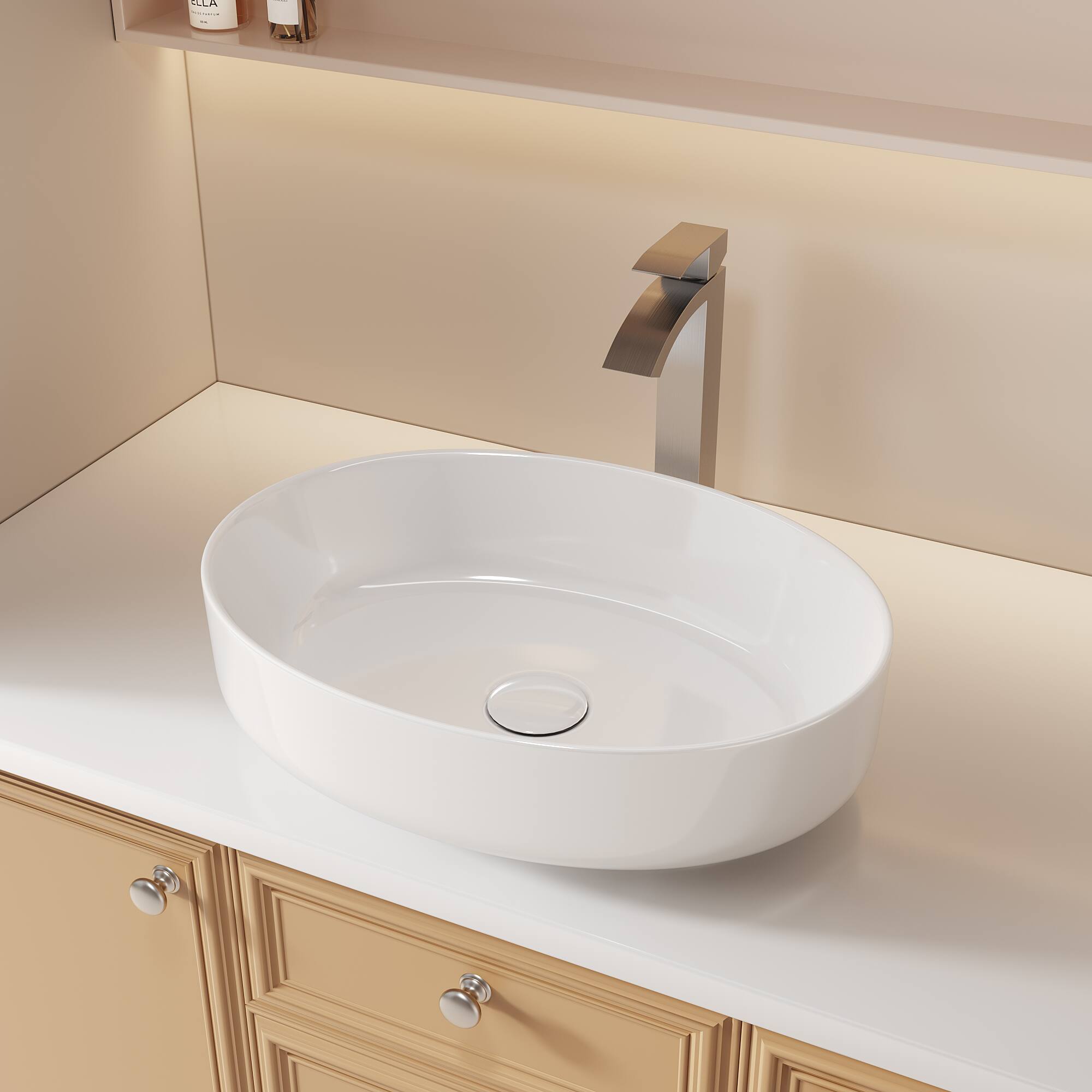 Front. Bothwa Home - Bothwa Home BF-HD1205-BN  6 - Inch Joss Single Handle Bathroom Faucet in Brushed Nickel Finish - Brushed Nickel.