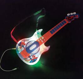 Lexibook - Spider-Man Electronic Lighting Guitar with Mic in Glasses Shape