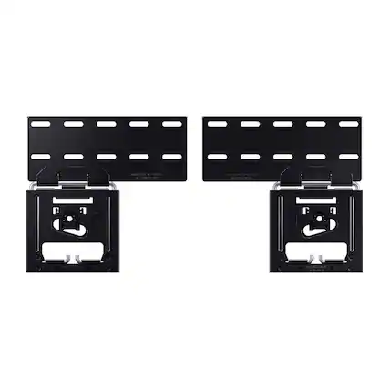 Front. Samsung - WMND90EB Slim Fit Wall Mount (98" - 100") - WMN-D90EB/ZA - Black.