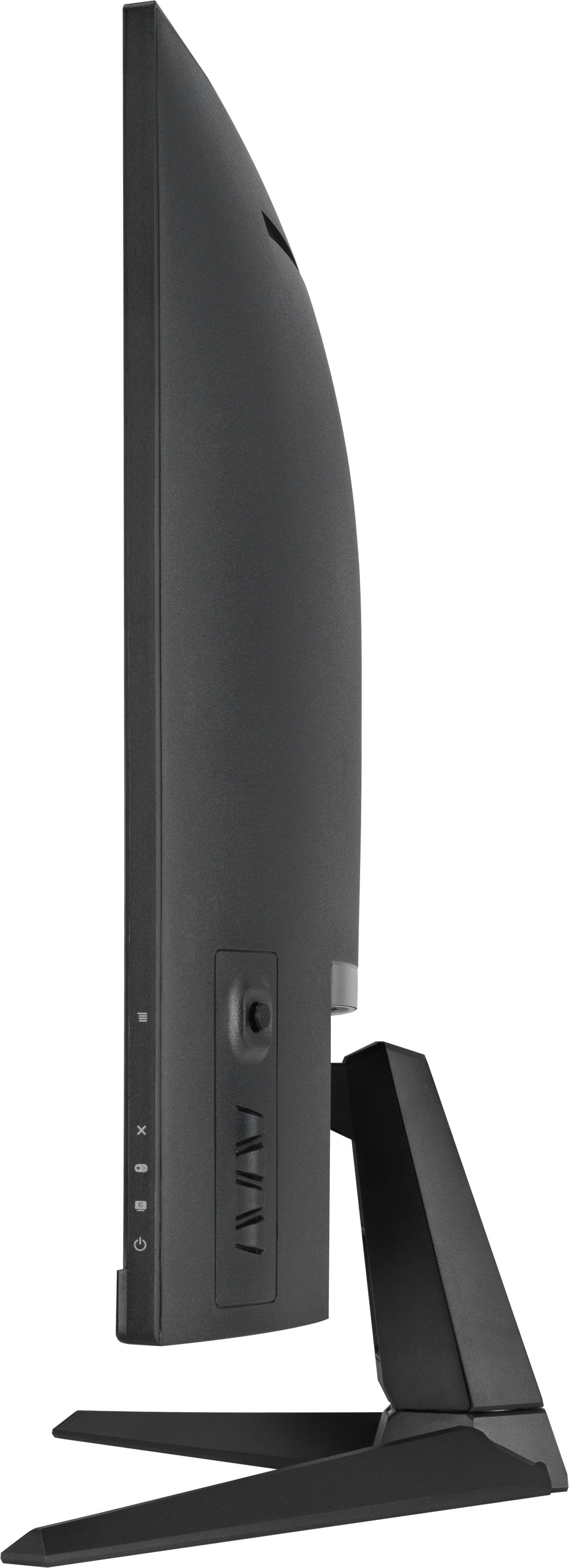 Alt View 6. ASUS - TUF Gaming 32" FHD VA 250Hz 0.5ms Curved Gaming Monitor with FreeSync Premium and HDR (DisplayPort, HDMI) - Black.