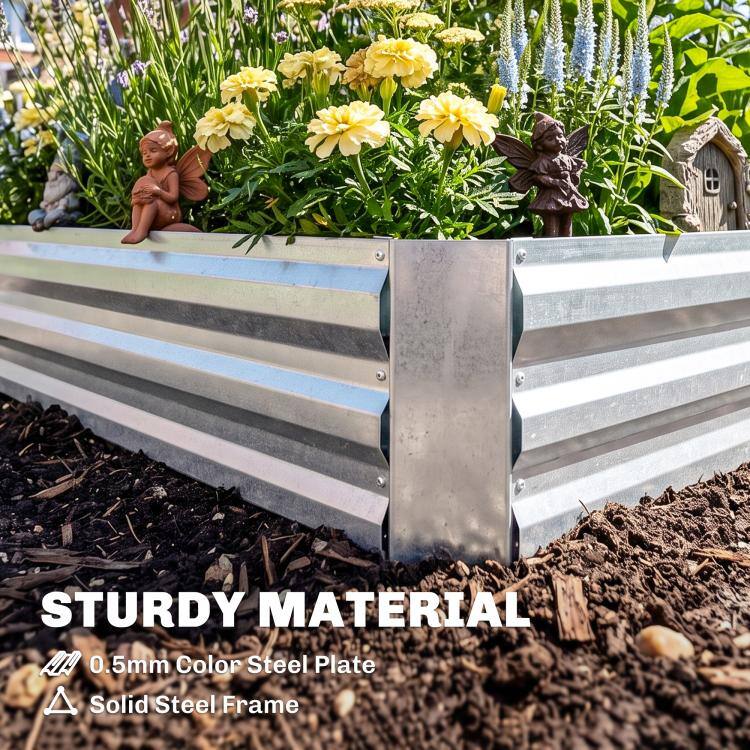STURDY MATERIAL  
0.5mm Color Steel Plate  
Solid Steel Frame