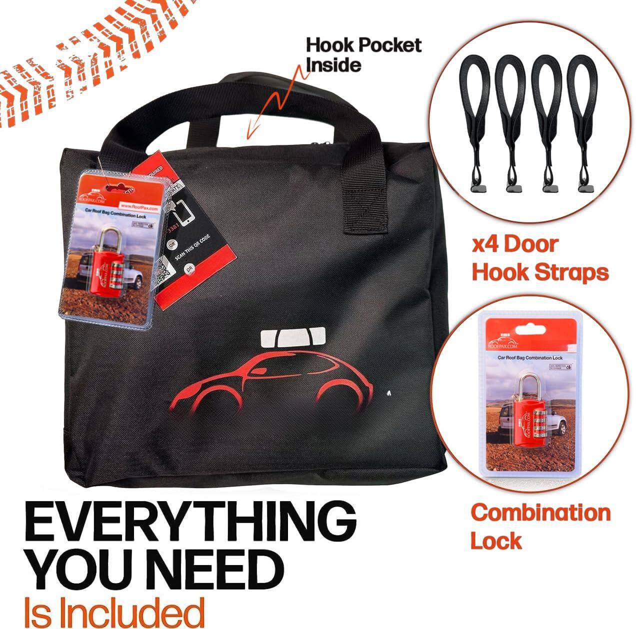 3381  
Cose on THE SCAR D Hook Pocket Inside POPD x4 Door Hook Straps AEPECN -a Poo Bag -rtn Lk  
EVERYTHING YOU NEED Is Included  

Hook Pocket Inside  
x4 Door Hook Straps  
Combination Lock  

EVERYTHING YOU NEED Is Included