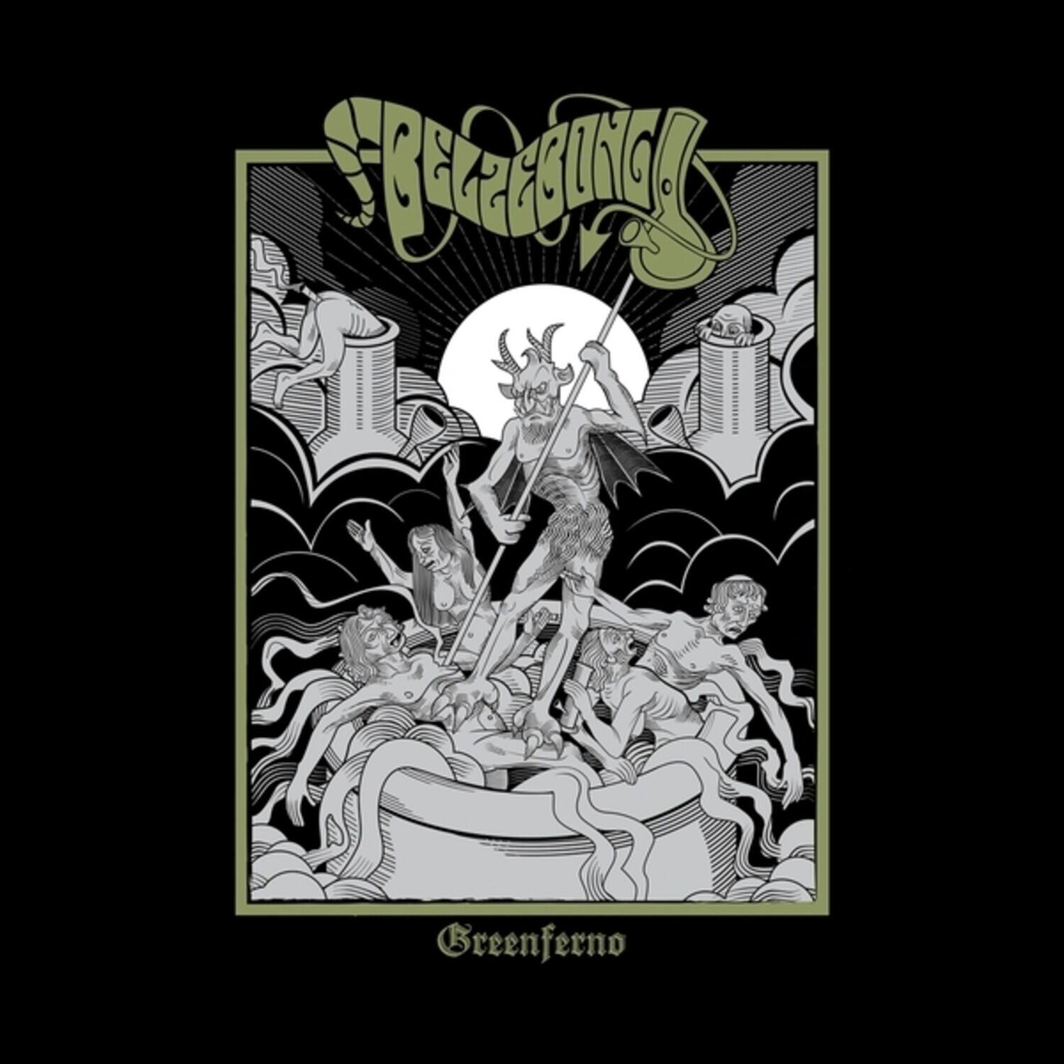 Front. Belzebong - Greenferno   - VINYL LP.