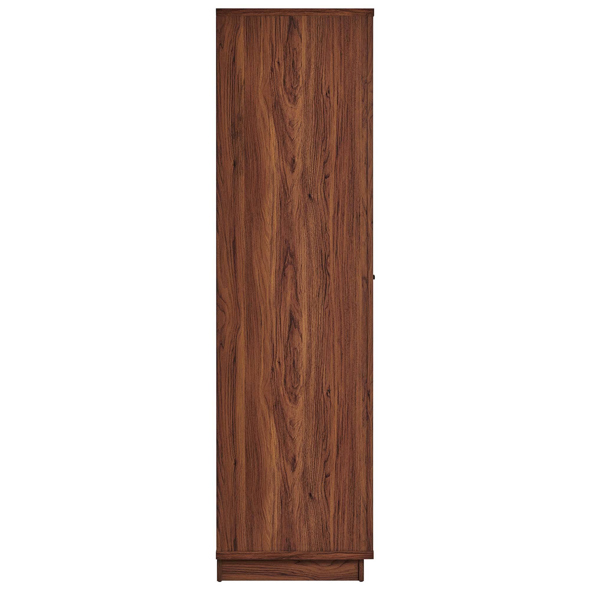 Alt View 4. Modway - Capri 70" Tall Wood Grain Storage Cabinet by Modway - Walnut.