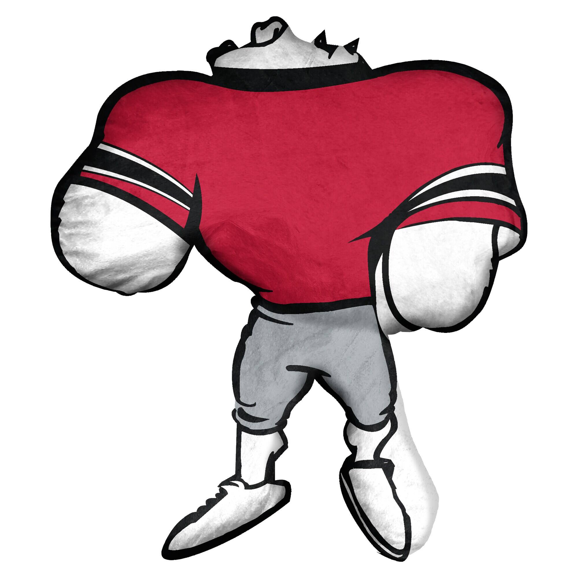 Alt View 1. Northwest - Georgia Bulldogs Mascot Cloud Pal Plush - Multicolor.