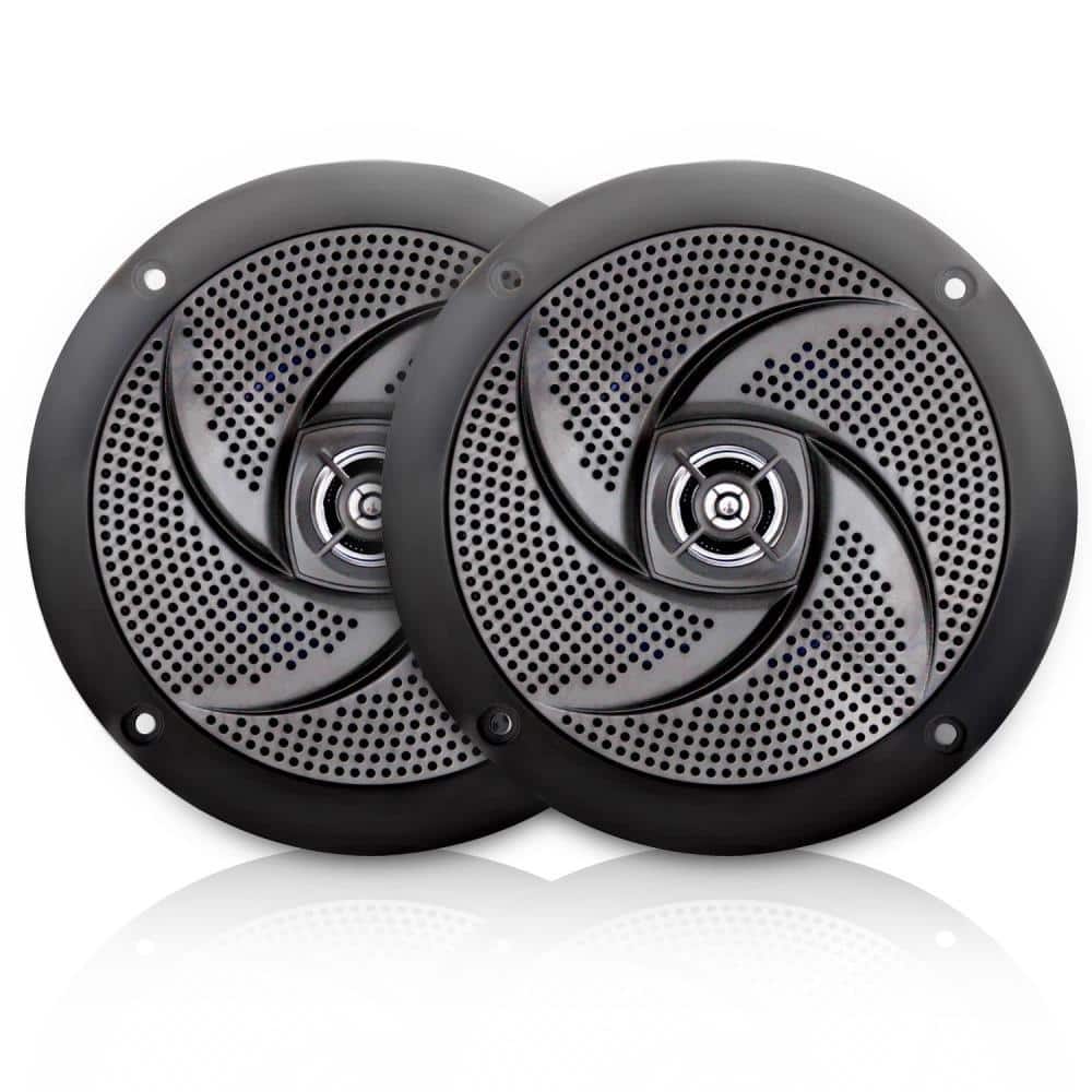 Skar Audio - Waterproof Marine Speakers-Pair Of 5. Designed for optimal performance and durability in various WATE - 6.5" 6.5" inch Speakers