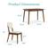 Product Dimensions: 29.5" x 29.5" x 47.25"
Chair Dimensions: 33" x 20.5" x 18.5" x 17.5"