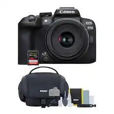 Canon EOS R10, Canon RF-S18-45mm LENS F4.5-6.3 IS CANON STM, Extreme PRO 200 - 2 L C 128 on MF AF 49mm SanDisk