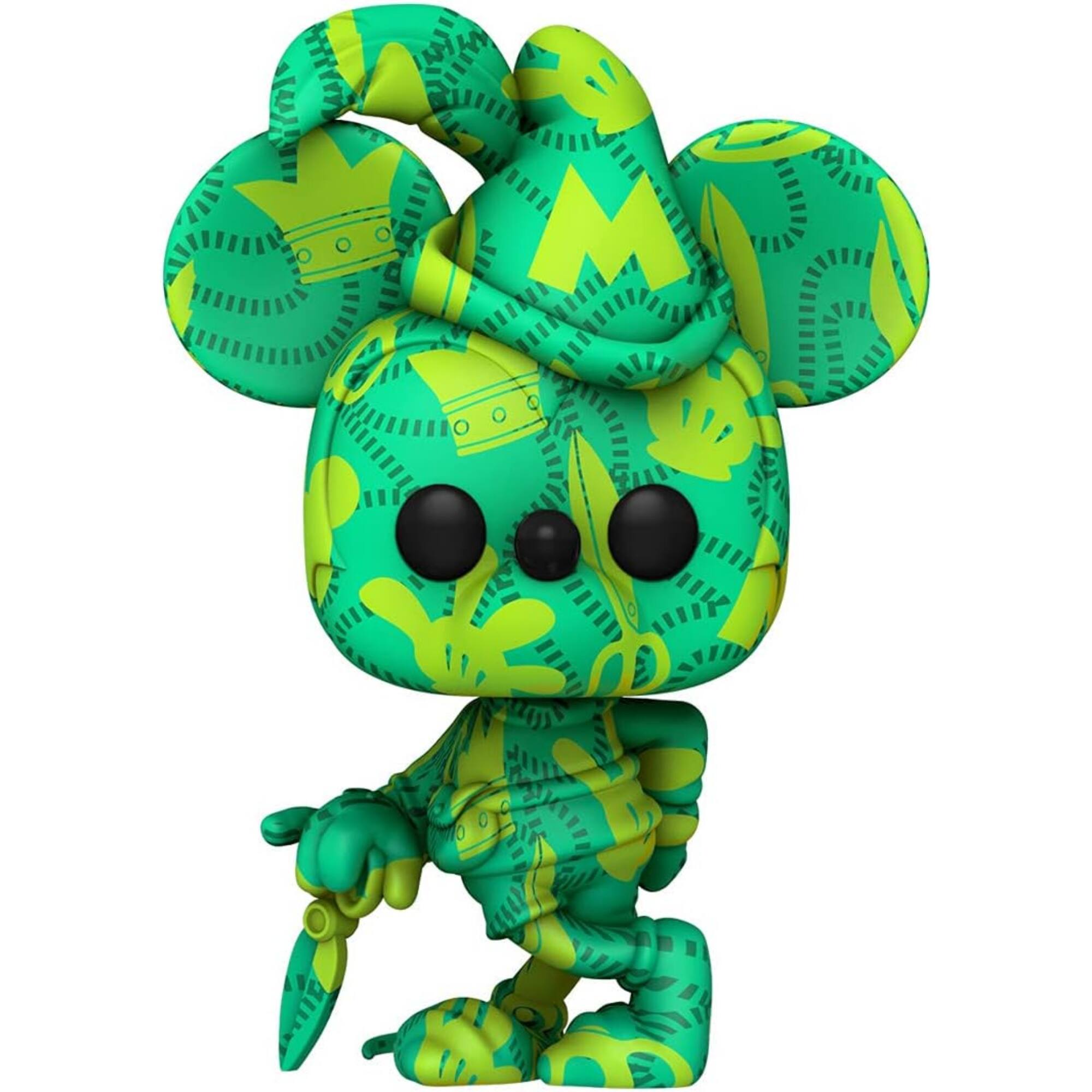 Alt View 1. Funko - Disney Mickey Mouse Brave Little Tailor Artist Series Special Edition Funko Pop! Vinyl Figure #21 - Green.