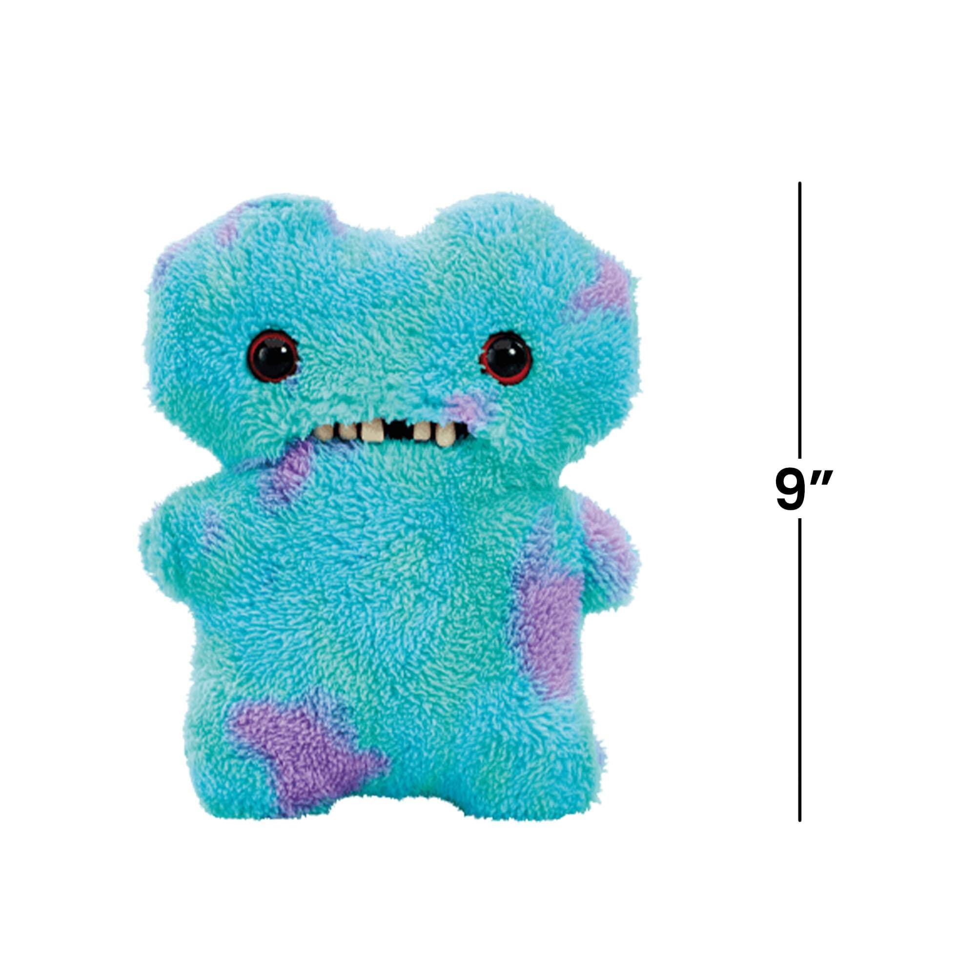Alt View 5. ZURU - Fugglers Laboratory Misfits 9 Inch Plush | Gaptooth McGoo - Blue.