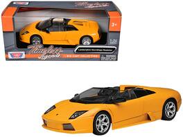 Lamborghini Murcielago Roadster 1/24 Diecast Model Car by Motormax - Orange
