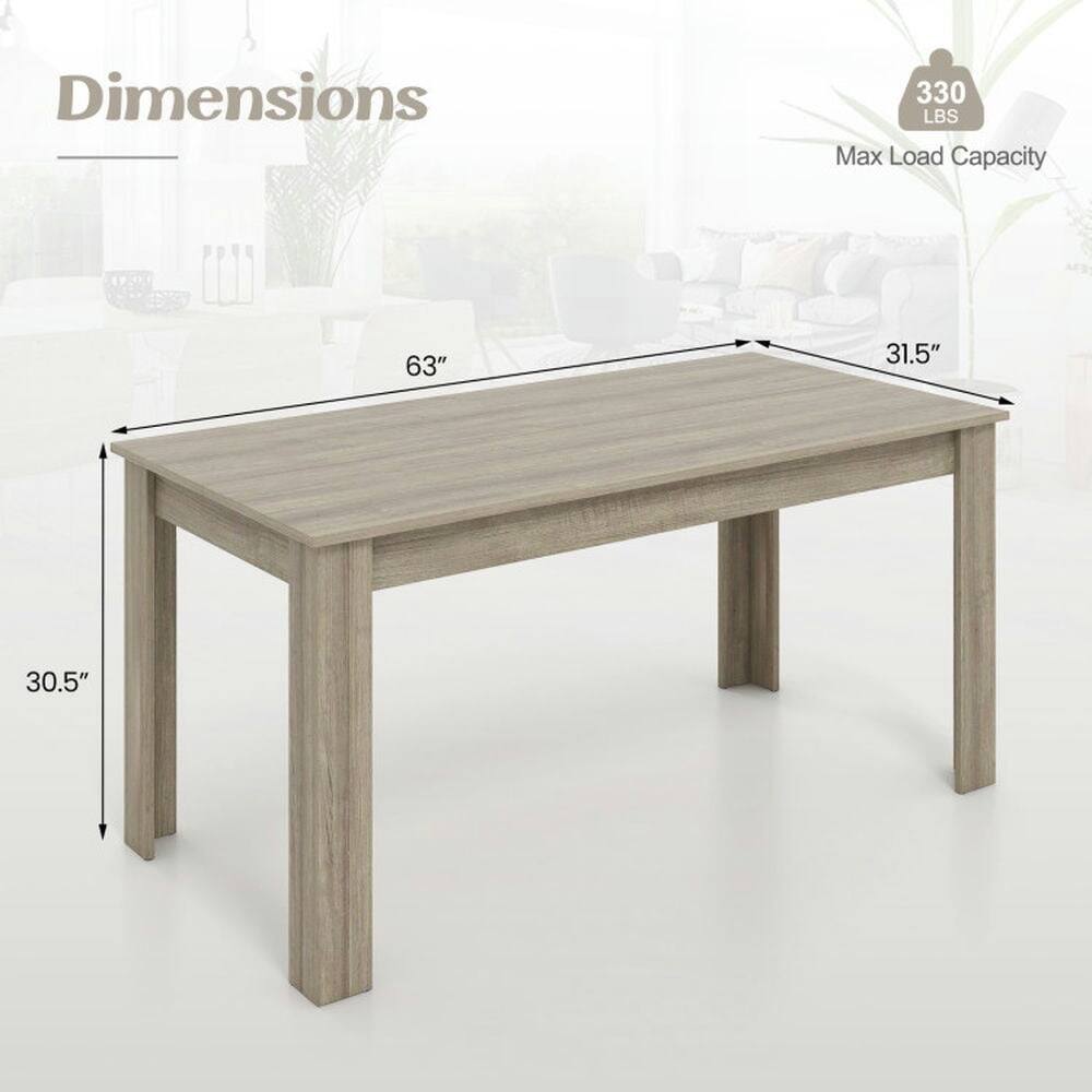 Dimensions: 63" x 31.5" x 30.5"  
Max Load Capacity: 330 LBS