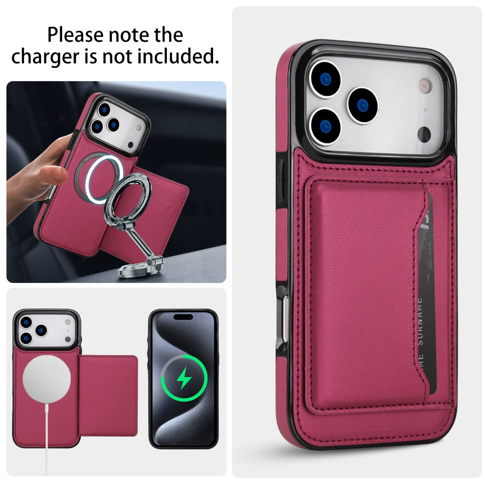 Please note the charger is not included.