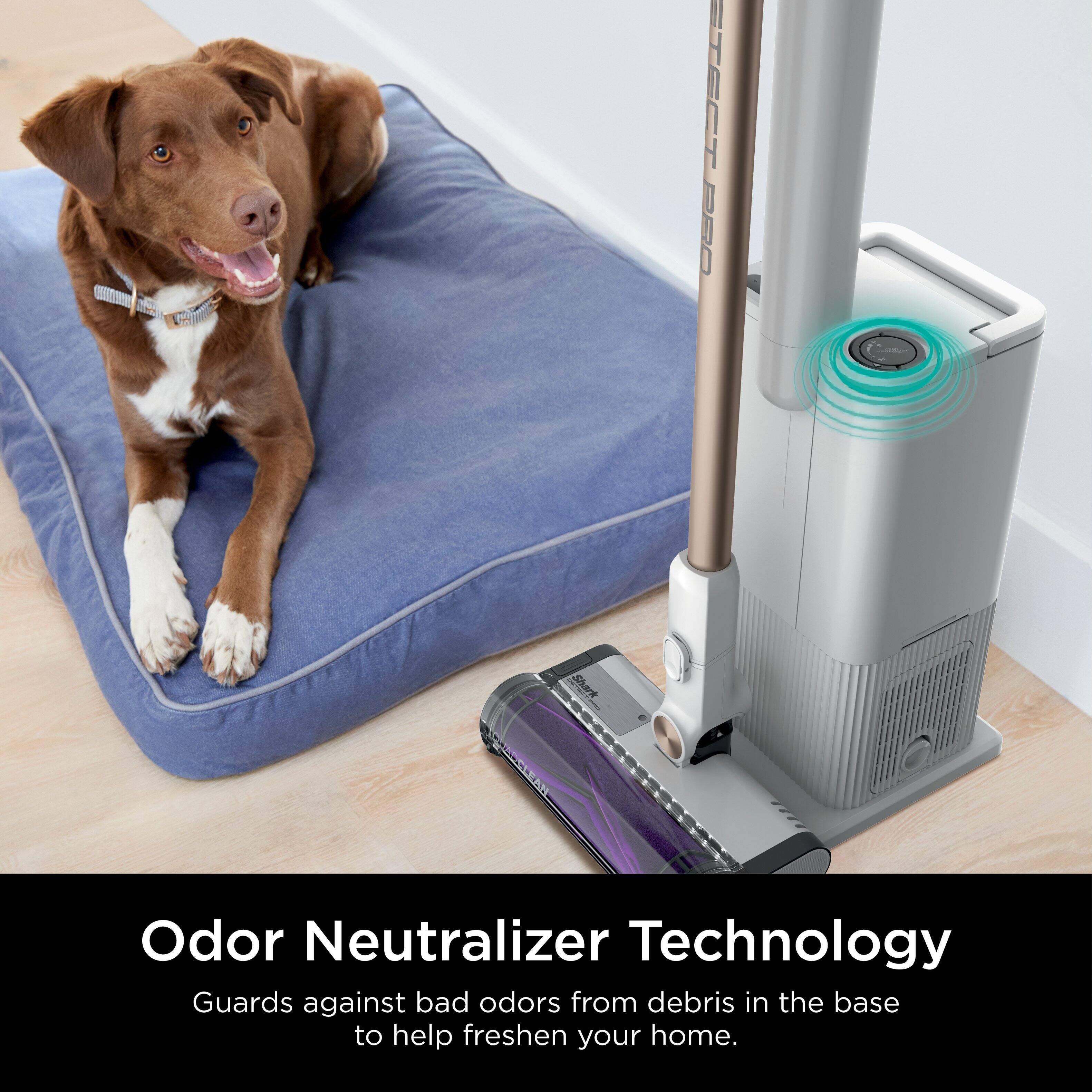 Tect PRD Shark Odor Neutralizer Technology guards against bad odors from debris in the base to help freshen your home.
