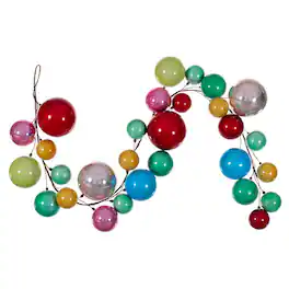 Vickerman - 6' Multi Ball Branch - Multicolor