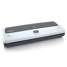 Seal-a-Meal Manual Vacuum Food Sealer, Works w/ FoodSaver Bags & Rolls - White