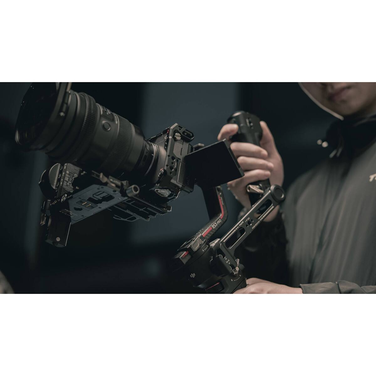 Alt View 5. Tilta - Tilta Full Camera Cage Pro Kit for Sony FX3  FX30 V2, Black.