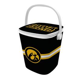Indigo Falls - Iowa Hawkeyes 16-Quart Mini Cool Bar Cooler - White