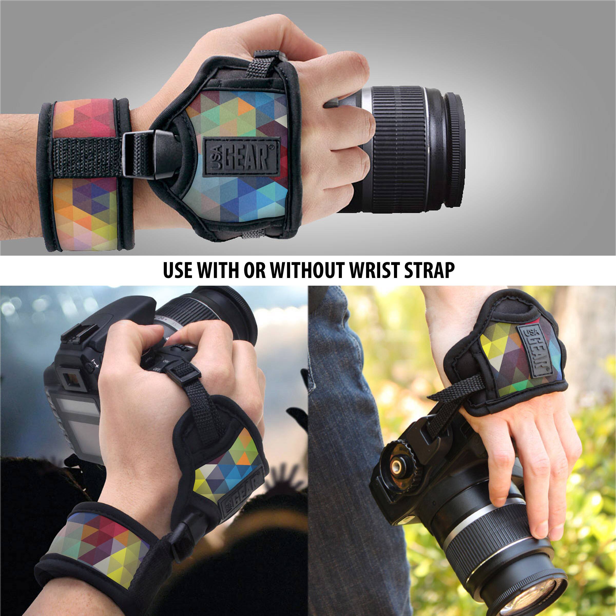 USE WITH OR WITHOUT WRIST STRAP