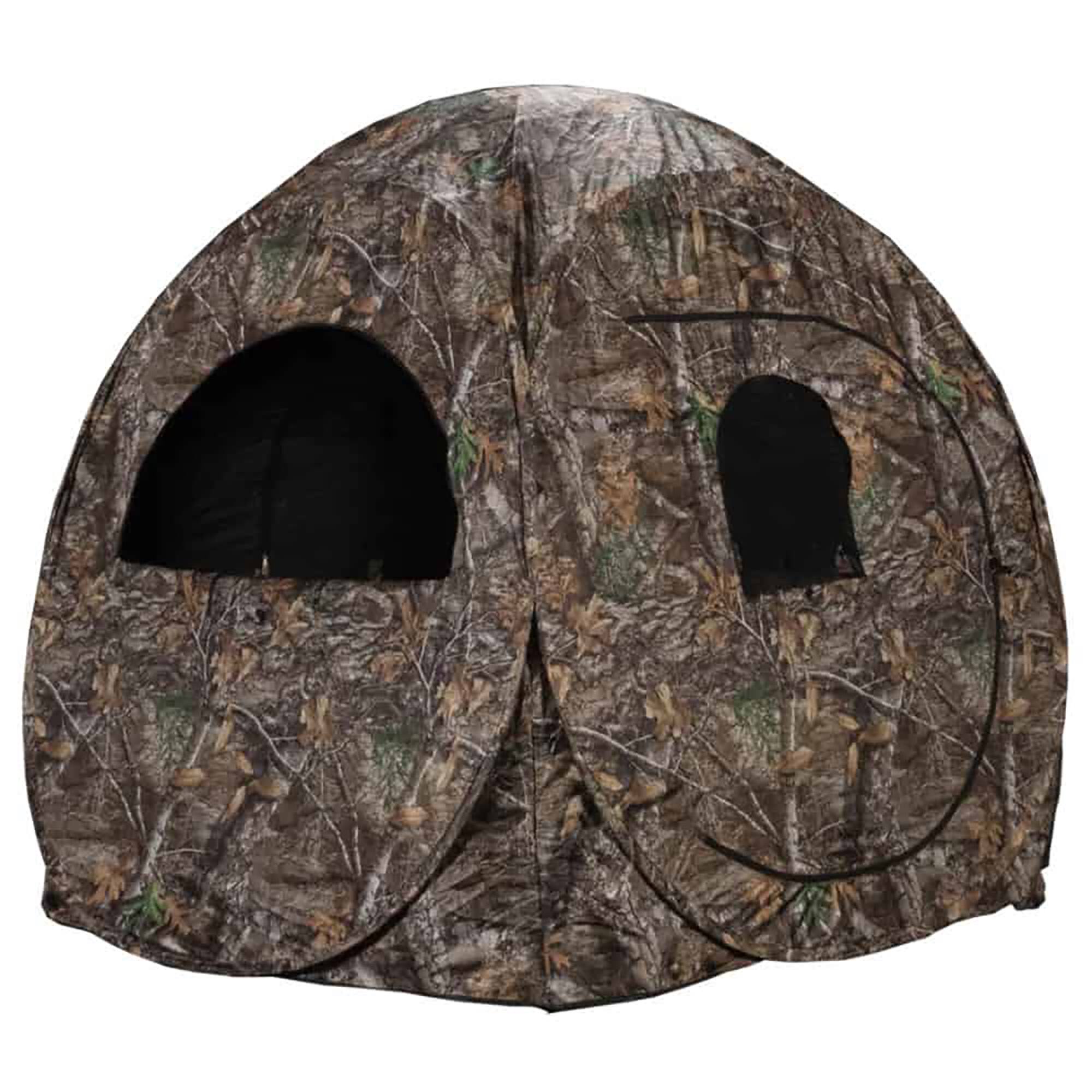 Front. Rhino - Rhino 75 Hunting 1-Person Blind - Realtree Edge - Realtree Edge.