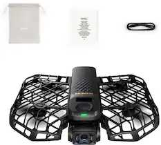 The text in the image appears to be a mix of characters and symbols, making it difficult to decipher. However, based on the context of the image, which shows a drone and its accessories, it's likely related to the product. Here's a corrected and grouped version of the text:
**HOVER AI - HOVER - mantua EA a D. . . -. -. AL - A w.Ainaragraapin apits n - - SunrIn - - - - soyi - 1 - TEAN | Poroes nNtiar - - - -p -- falmes - HOVER EiEmm**
This seems to be a mix of product information and possibly some promotional or technical details. The brand "HOVER" is prominently visible on the drone and the accessories.