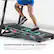 DMILL SUNNY-TREADMILL TREA SUNNY CS SF-T724012 Comfortable Running Surface
Features a spacious 16" x 50" deck with built-in shock absorption for a joint-friendly, smooth, and comfortable workout experience.
