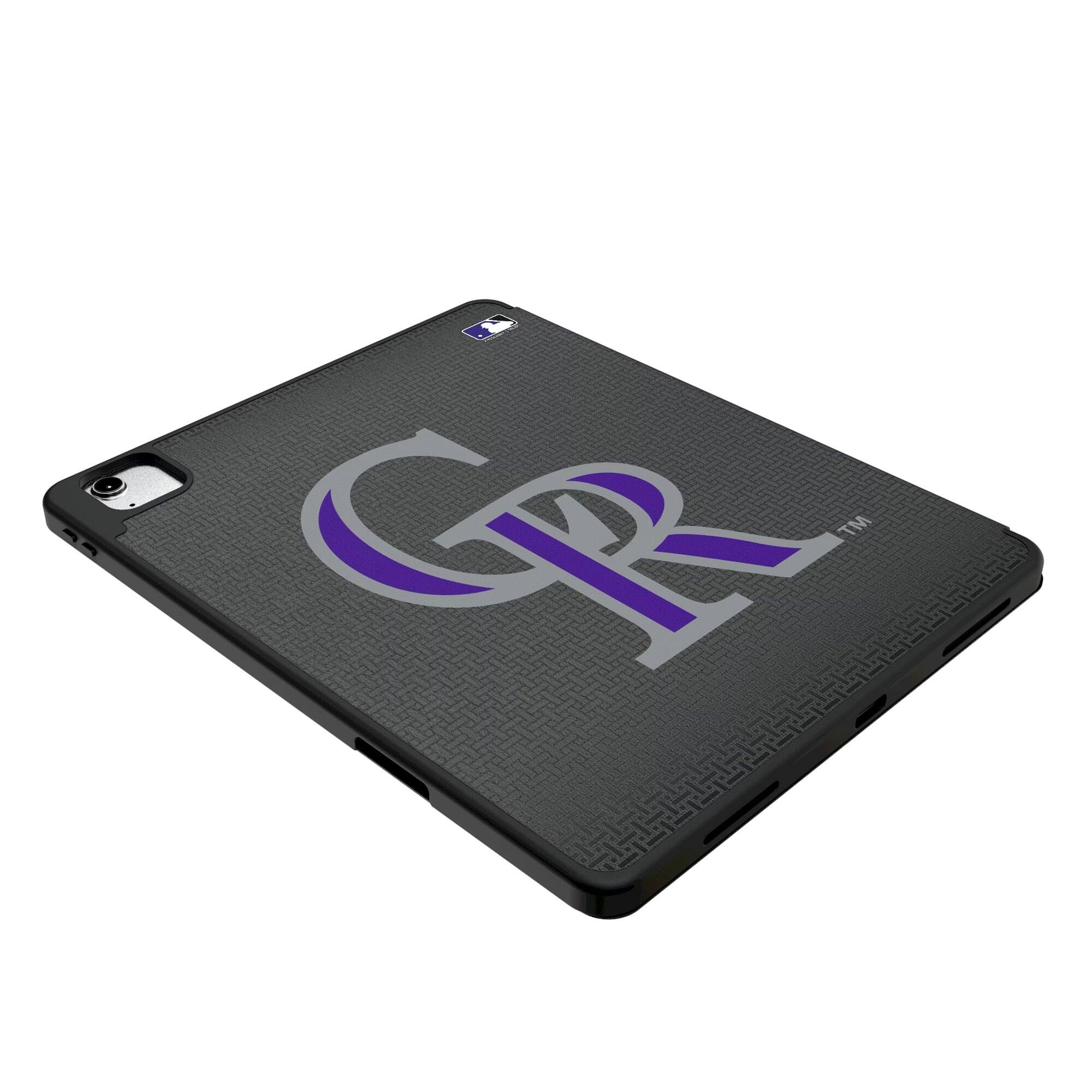 Alt View 2. Keyscaper - Colorado Rockies iPad Case - 13in Pro M4 - Black.