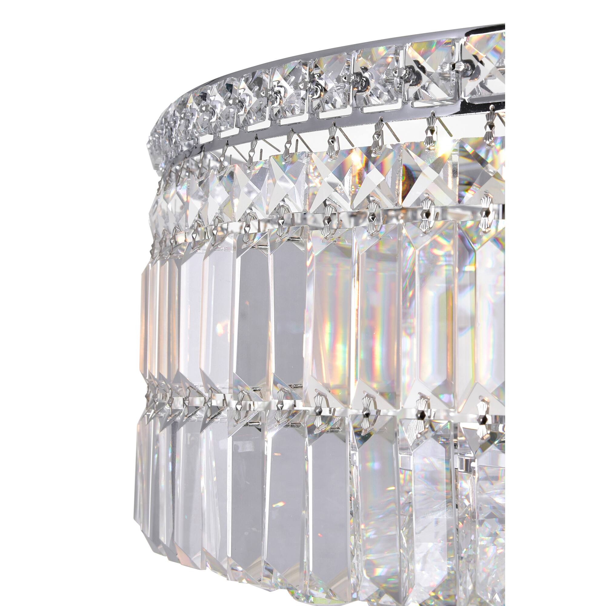 Alt View 1. CWI Lighting - Colosseum 10 Light Down Chandelier With Chrome Finish - Chrome.