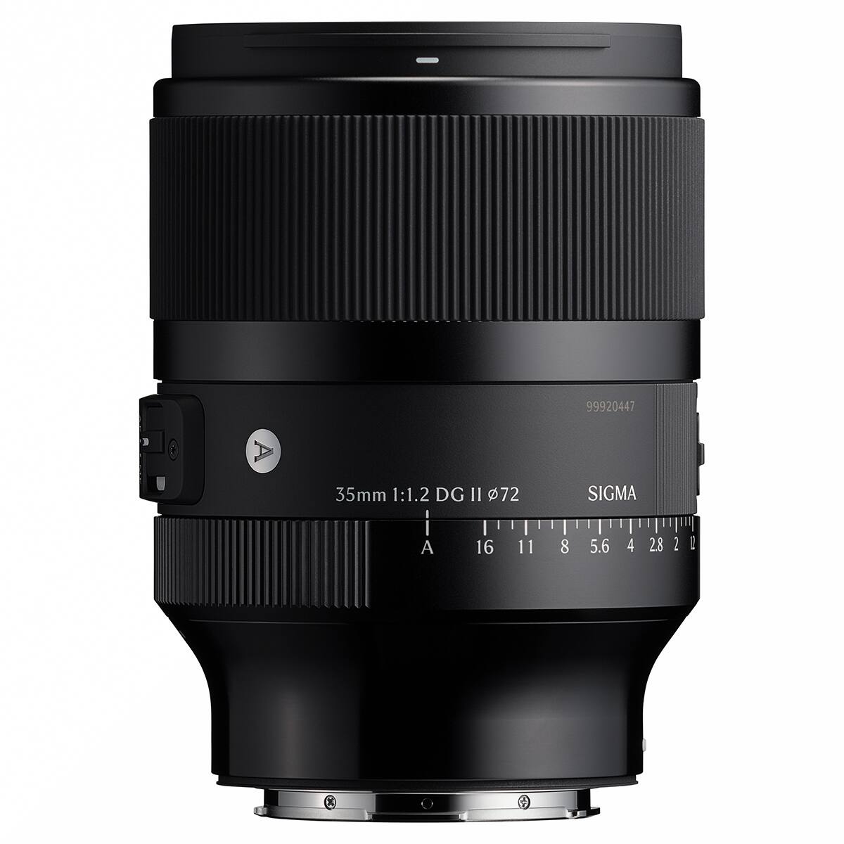 99920447  
35mm 1:1.2 DG II 72  
SIGMA  
A  
16 11 8 5.6 4 2.8 2