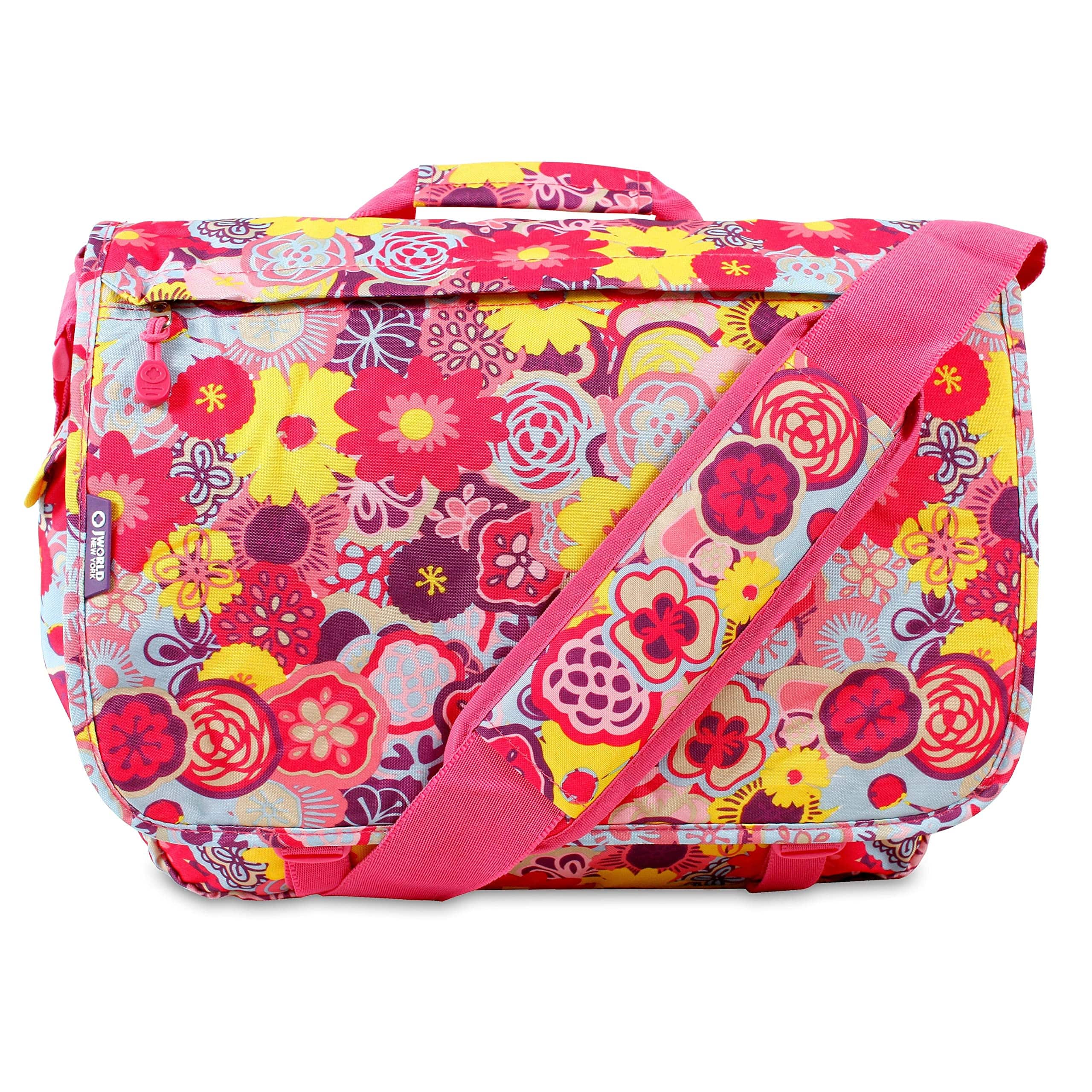 Skar Audio - Thomas Laptop Messenger Bag For Women & Men. Computer Bookbag Womens Messenger Bag This cute messenger bag - Poppy Pansy