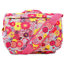 Skar Audio - Thomas Laptop Messenger Bag For Women & Men. Computer Bookbag Womens Messenger Bag This cute messenger bag - Poppy Pansy