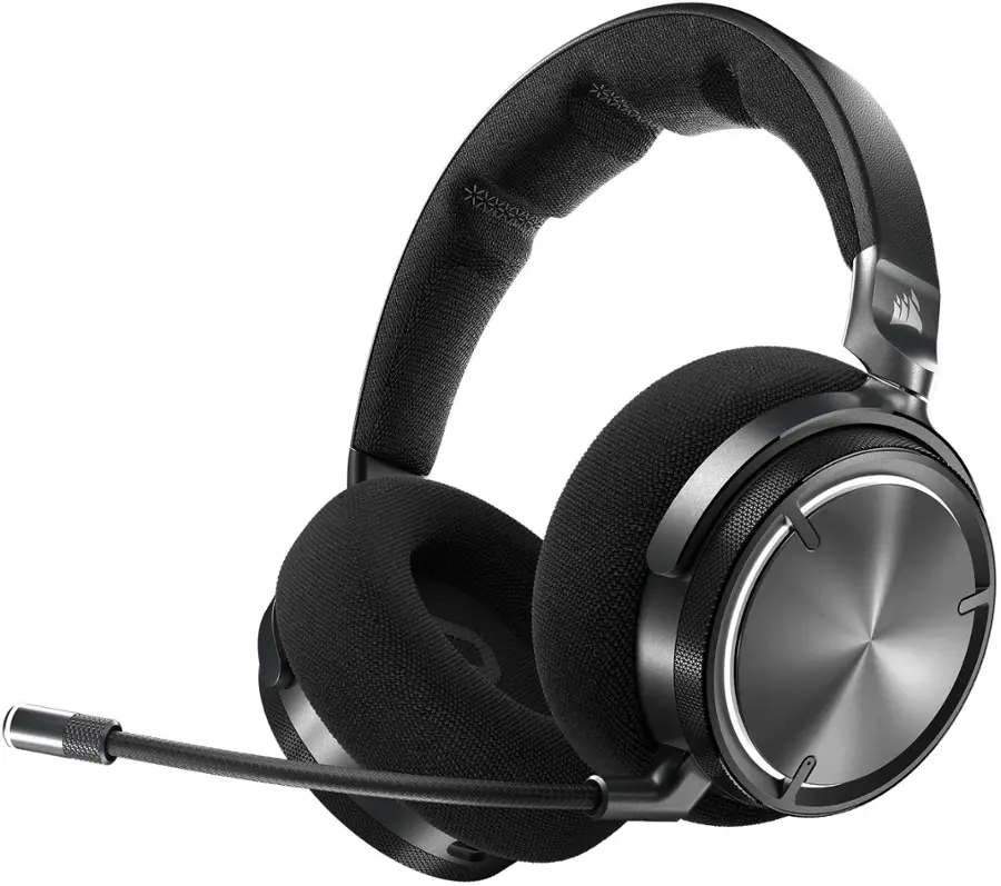 Alt View 18. CORSAIR - VIRTUOSO MAX Wireless Gaming Headset for PC, Mac, PS5, PS4, and Mobile - Carbon.